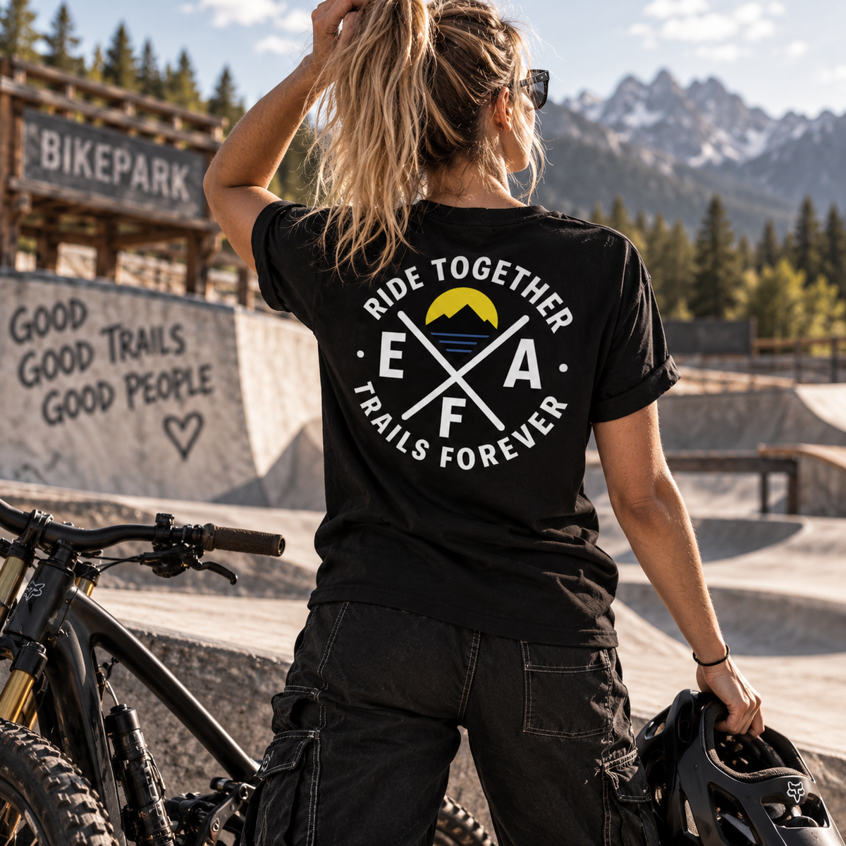 EFA - Damen T-Shirt Baumwolle