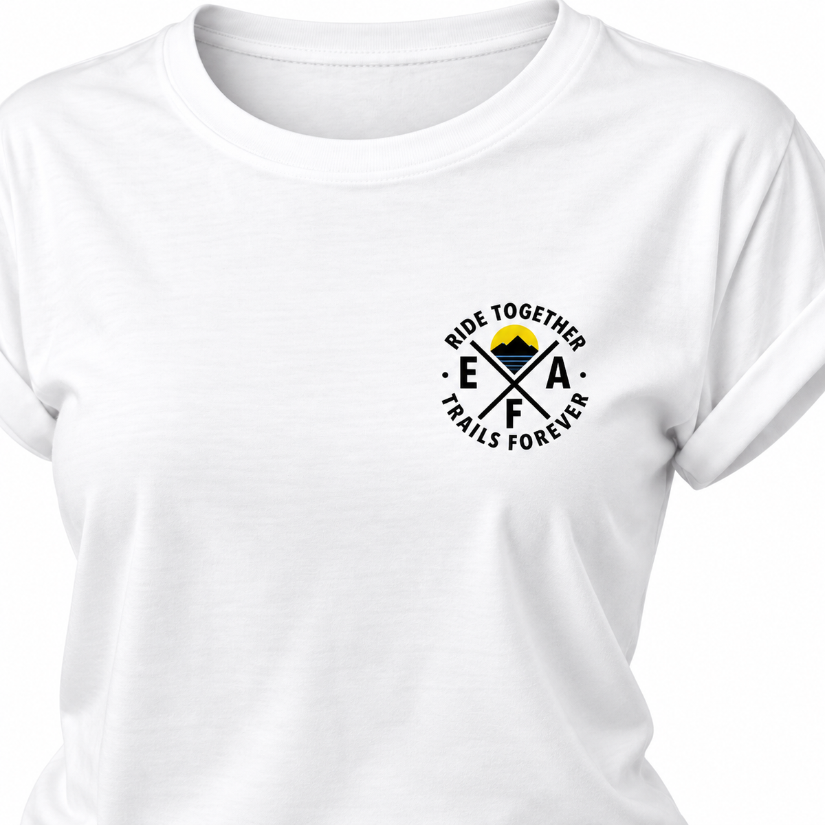 EFA - Damen T-Shirt Front Baumwolle