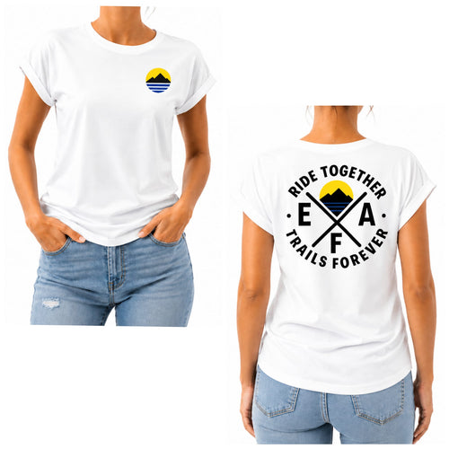 EFA - Damen Freizeit T-Shirt Weiß (Variante 2)