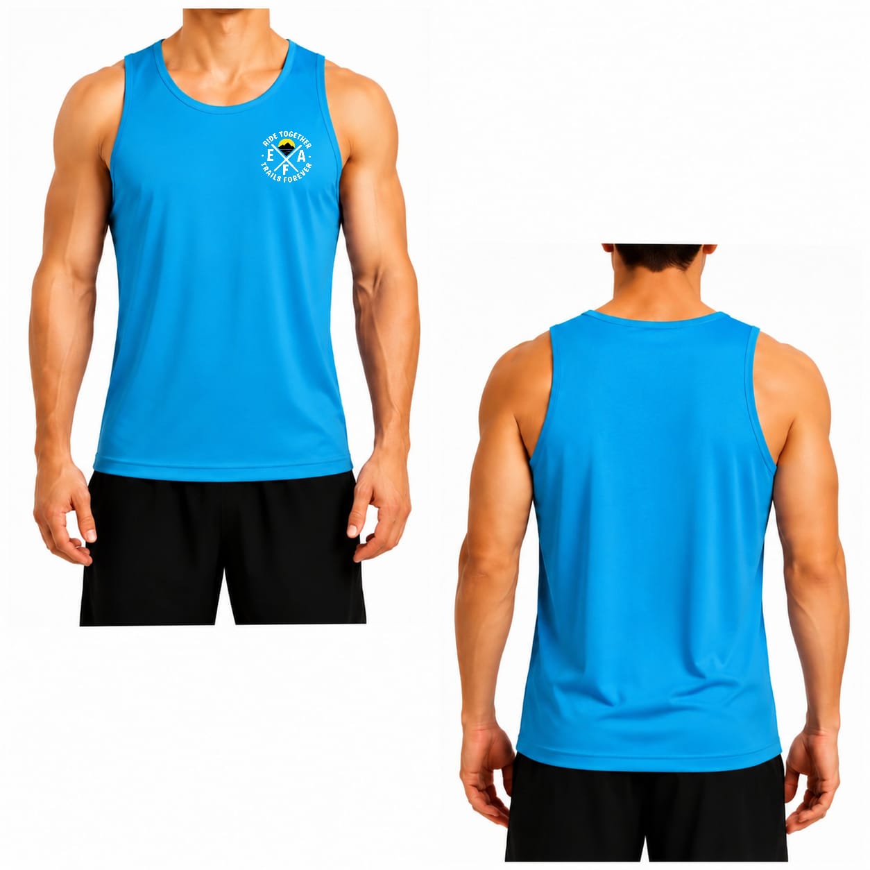 EFA - Herren Only Frontprint Sport Tanktop B