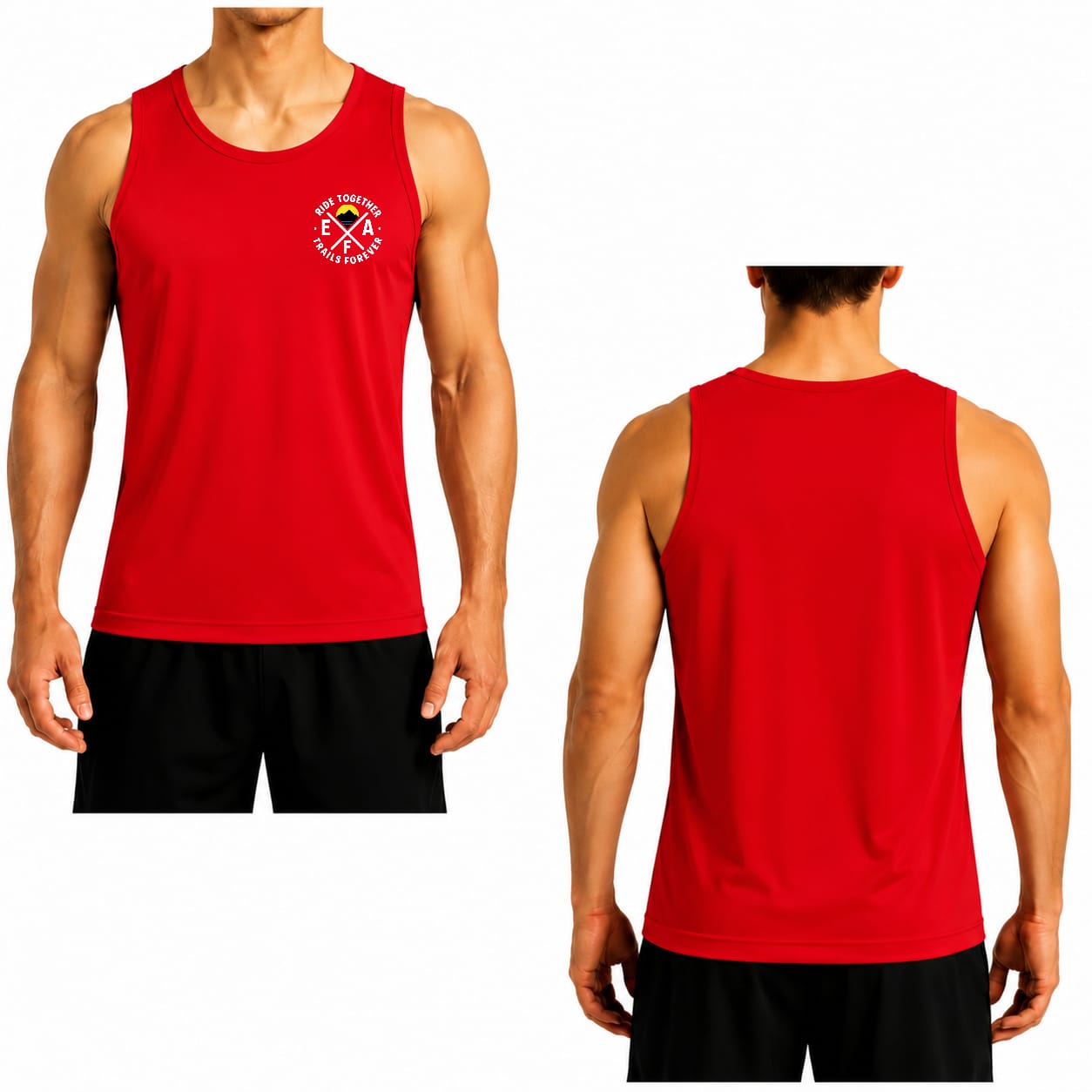 EFA - Herren Only Frontprint Sport Tanktop R