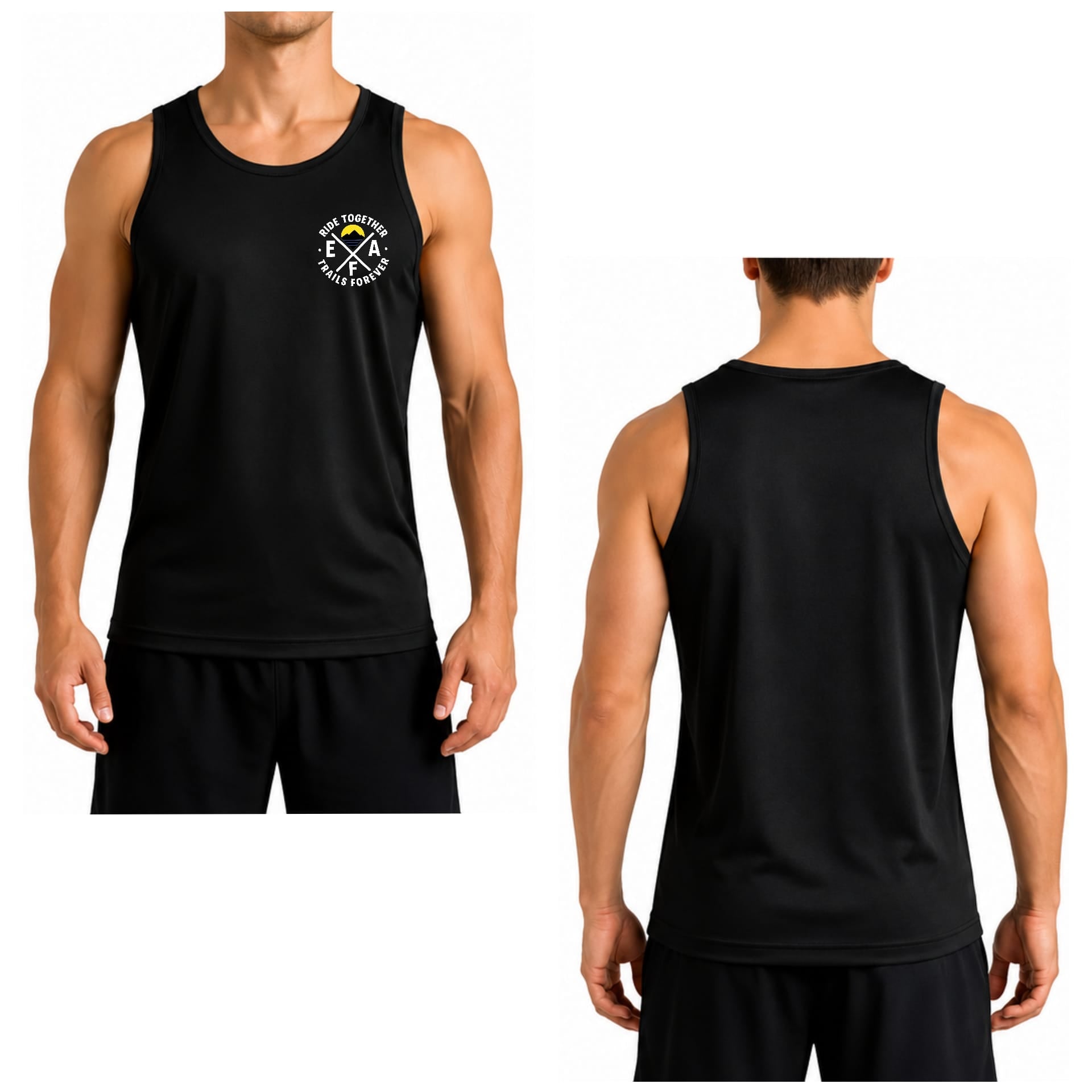 EFA - Herren Only Frontprint Sport Tanktop S